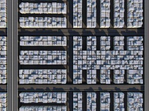 low-poly city 3D Model