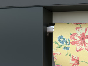 wallpaper display stand low-poly Modelo 3D