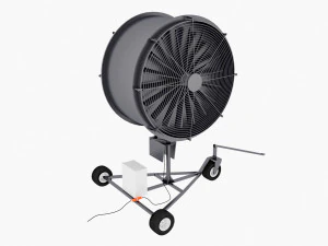 industrial turf fan 3D Model