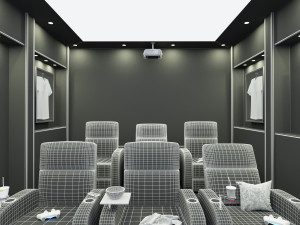 home cinema football team concept 3D Модель