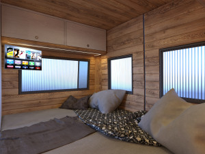 fiat ducato camper van interior design l4h2 3Dモデル
