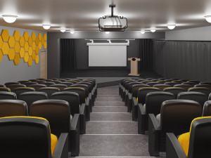 conference hall design 3D Model