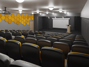 conference hall design 3D Model