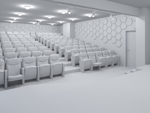 conference hall design 3D Model