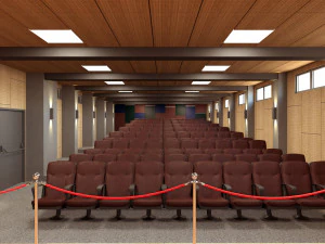 conception de salle de th&eacute;&acirc;tre Modèle 3D