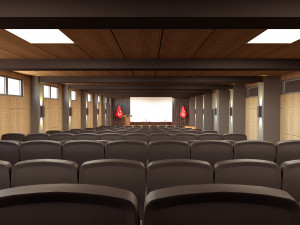 theater hall design 3D Model