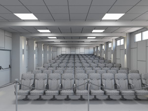 theater hall design 3D Model