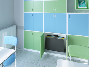 classroom interior scene Modèle 3D