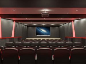 auditorium and theater hall design Model 3D