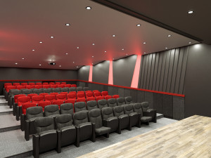 auditorium and theater hall design Model 3D