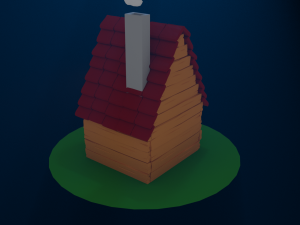 fantasy house 3D 模型