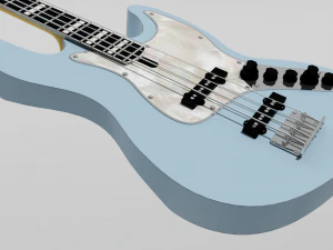 bass guitar 3D Model