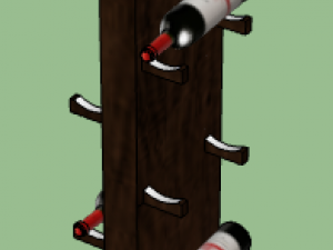 wine cabinet Modelo 3D