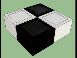 table for living room Modelo 3D