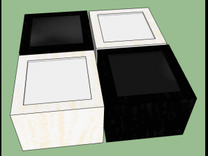 table for living room Modelo 3D