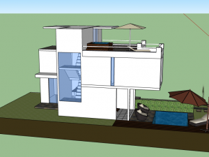 modern house 3D Модель