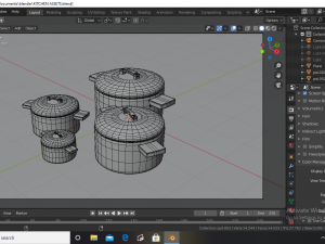 pots Modello 3D