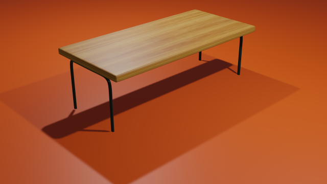 school table Modelo 3D .c4d .max .obj .3ds .fbx .stl .blend