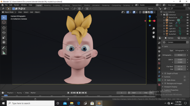 jim 3D Model .c4d .max .obj .3ds .fbx .stl .blend 