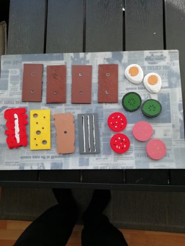 danish lunch 3D Modell .c4d .max .obj .3ds .fbx .stl .blend