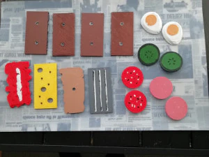 makan siang Denmark Model 3D