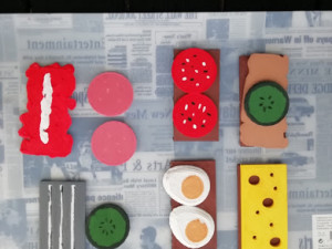 danish lunch 3D Modell