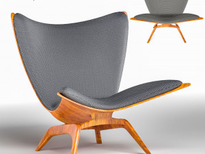 the reader armchair 3D Model