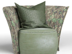 koltuk vittoria frigerio 3D Model