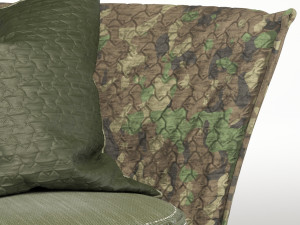 armchair vittoria frigerio Modèle 3D