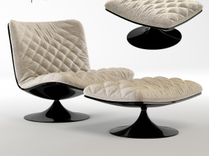 Baxter armchair Modelo 3D