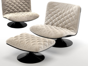 Baxter armchair 3D Модель