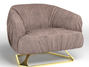 Borzalino Sigmund-3 different materials 3D Model