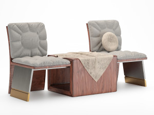 Love chair 3D 模型