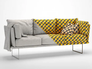 Gamma Vessel Sofa 3D Model