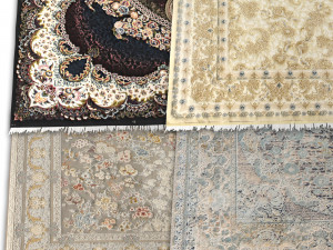Persian Carpet Collection-vol1-4k texture Modello 3D