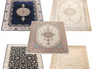 Persian Carpet Collection-vol8-4k texture 3D Model