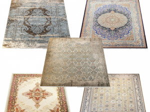 Persian Carpet Collection-vol11-4k texture 3D मॉडल