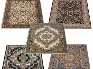 Persian Carpet Collection-vol18-4k texture Modello 3D