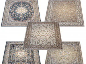 Persian Carpet Collection-vol20-4k texture 3D Model