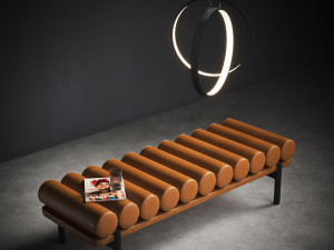 modern puffbench modern lustre 3D-Modell