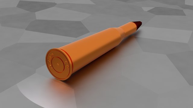 bullet 3D Model .c4d .max .obj .3ds .fbx .stl .blend 