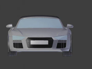 Audi r8 v10 spyder 3D Model