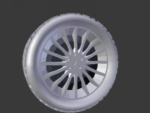 car tire 3D Model