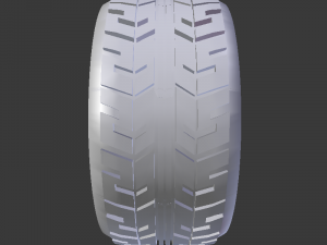 car tire 3D मॉडल