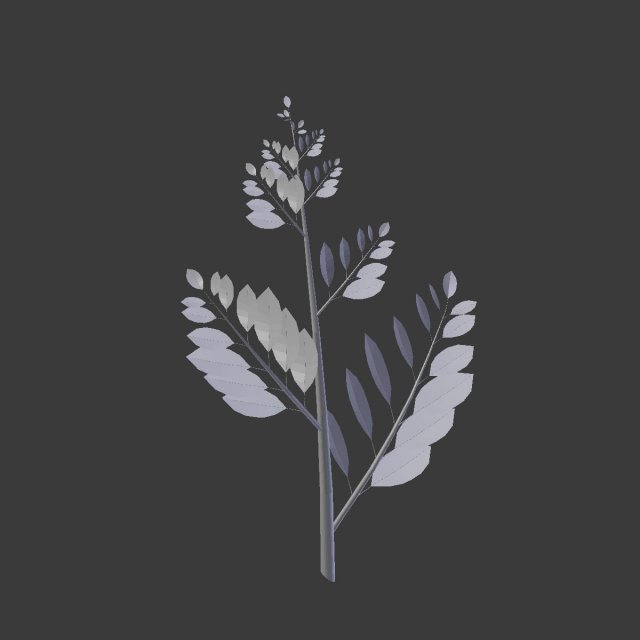 branch 3D-Modell .c4d .max .obj .3ds .fbx .stl .blend 