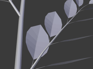 branch 3D-Modell