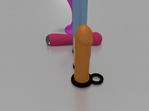 five female toys Modelo 3D