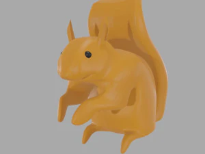 松鼠 3D 模型
