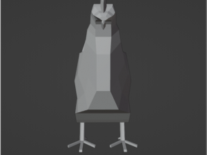 Chicken low poly 3D Модель