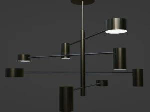 Deckenbeleuchtung 3D Modell